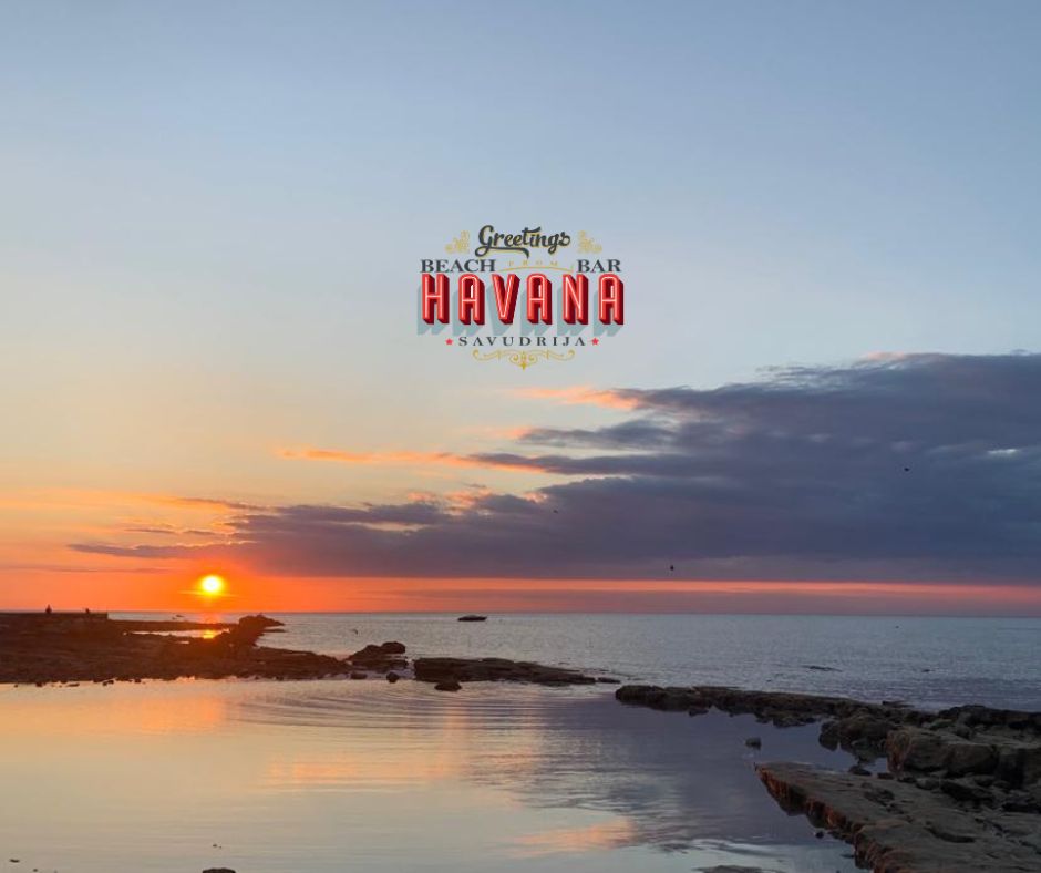 Beach Bar Havana plaža beach sunset zalazak sunca